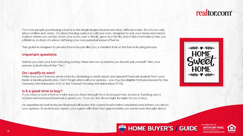Home Buyer's Guide : Important Questions : realtor.com