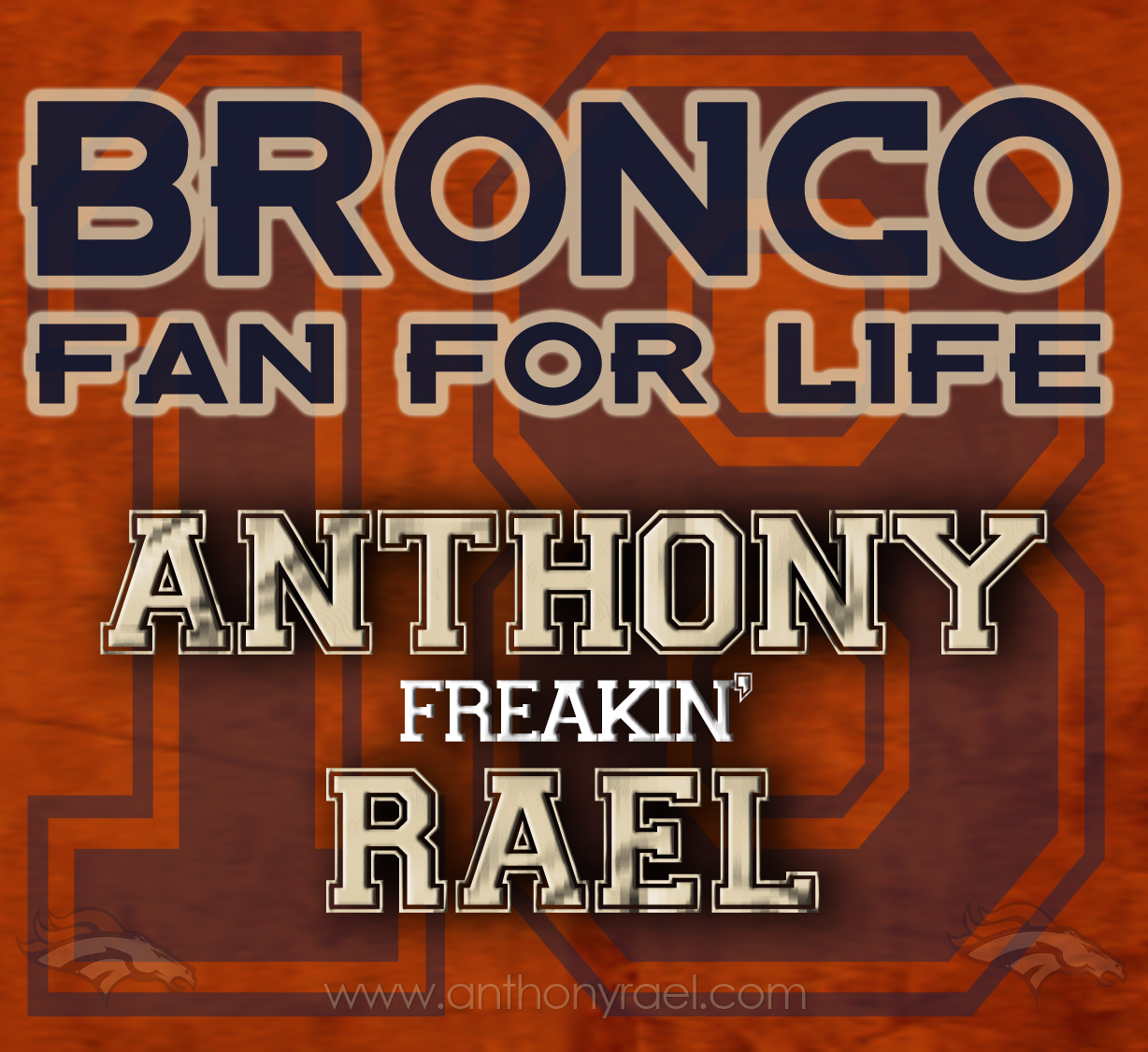 Bronco Fan for Liife - Anthony Rael