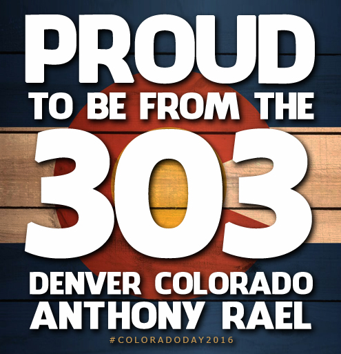 Proud to be from the 303 - Denver Colorado!