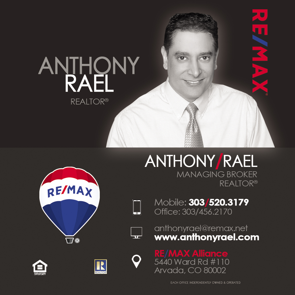 Denver REMAX Real Estate Agent Anthony Rael with RE/MAX Alliance