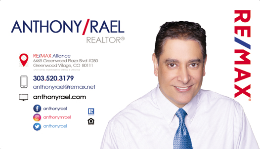 Denver Colorado REMAX Real Estate Agents REALTORS Relocation Experts : Hionest Trustworthy Professional Anthony Rael : REMAX Alliance