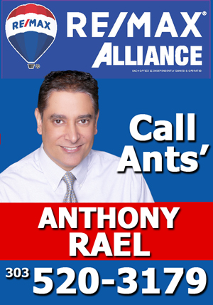 #JustCallAnts : Anthony 'Ants' Rael : REMAX Denver Colorado Real Estate Agent