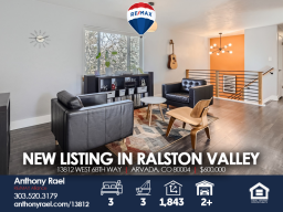 Arvada Home for Sale : 13812 West 68th Way Arvada CO 80004 - Ralston Valley Neighborhood : RE/MAX Arvada Colorado Real Estate Agents
