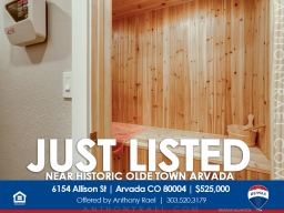 6154 Allison St Arvada CO 80004 : Mid-Century Modern Home near Historic Olde Town Arvada