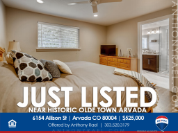 6154 Allison St Arvada CO 80004 : Mid-Century Modern Home near Historic Olde Town Arvada