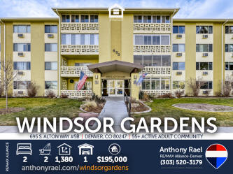 695 S. Alton Way #5B at Windsor Gardens 55+ Active Adult Community in Denver