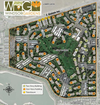 695 S. Alton Way #5B - Community Map - Windsor Gardens in Denver