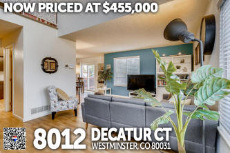 FOR SALE: 8012 Decatur Ct | Westminster CO 80031 in Shadowridge at Briar Heights