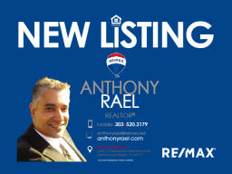 New Listing by REMAX Denver Colorado Real Estate Agent & Realtor - Anthony Rael
